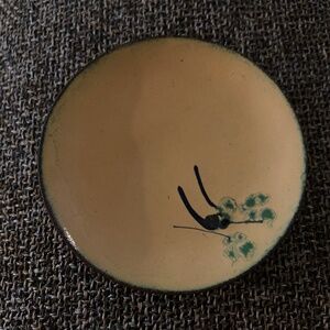 Mid-century copper enameled tray